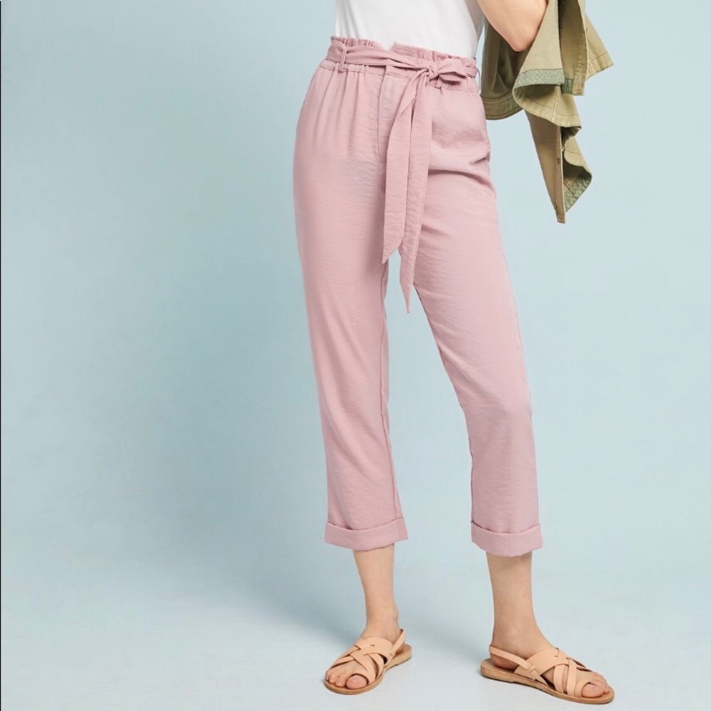 Anthropologie Lorena paperbag-waisted Pants